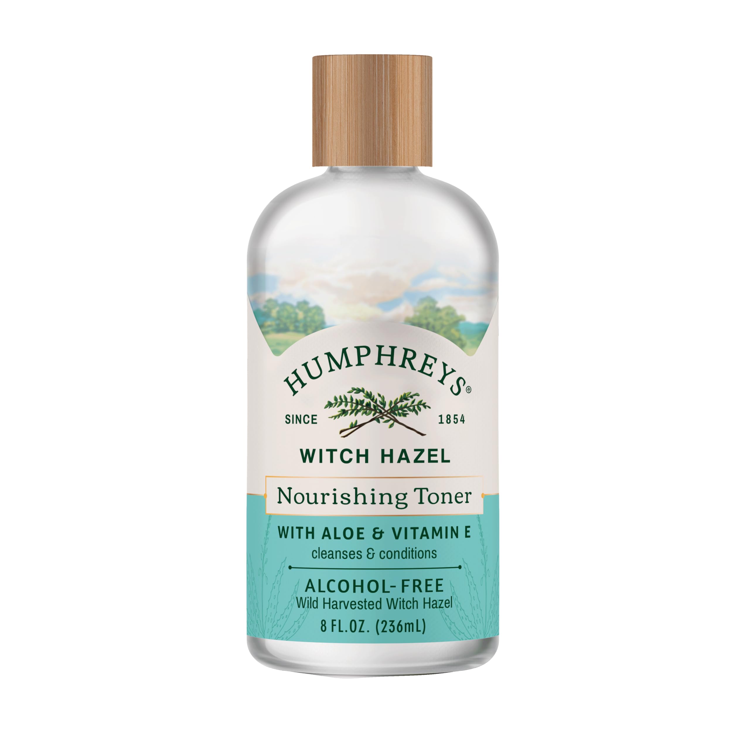 Humphreys tonico nutritivo en botella para equilibrar la piel.
