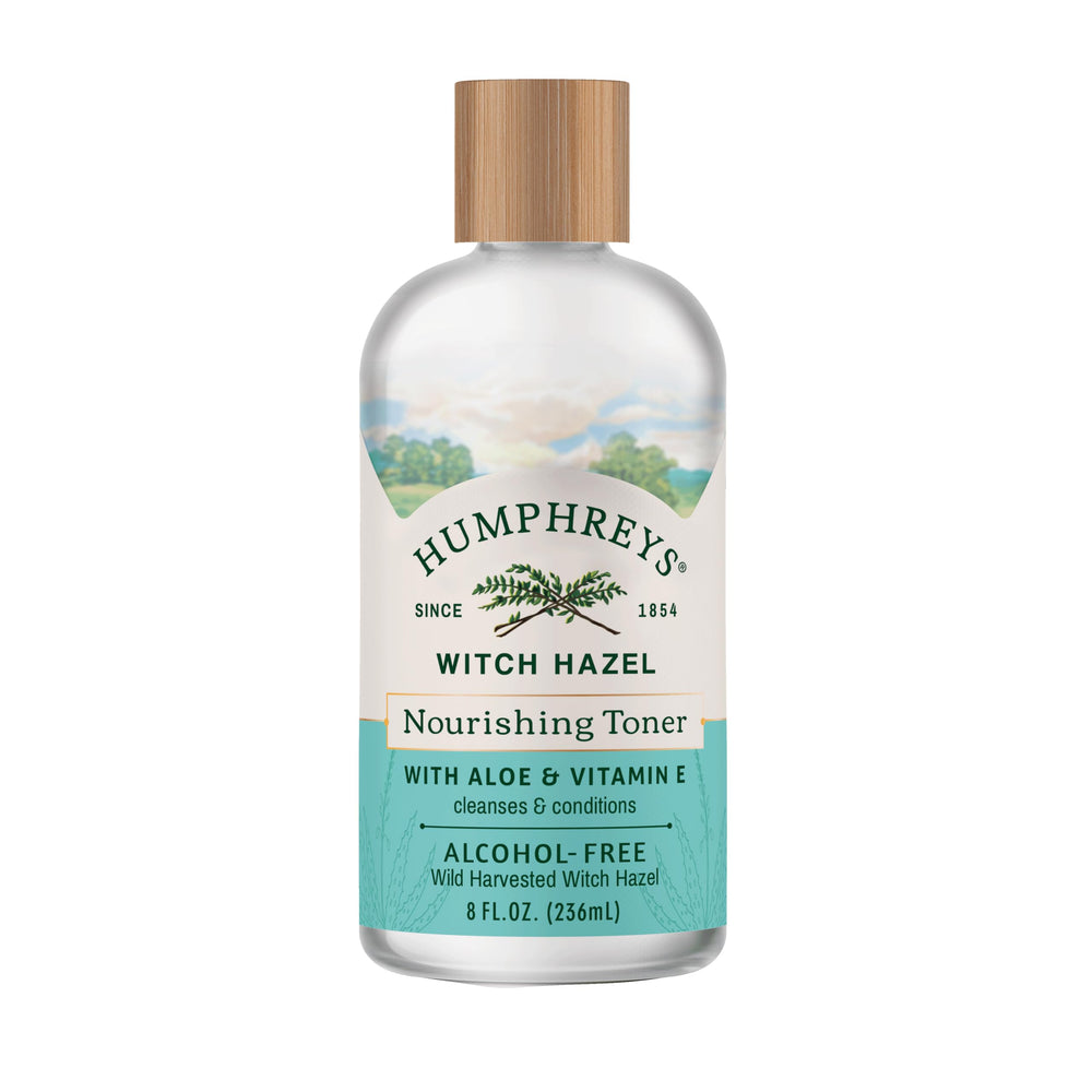Humphreys tonico nutritivo en botella para equilibrar la piel.