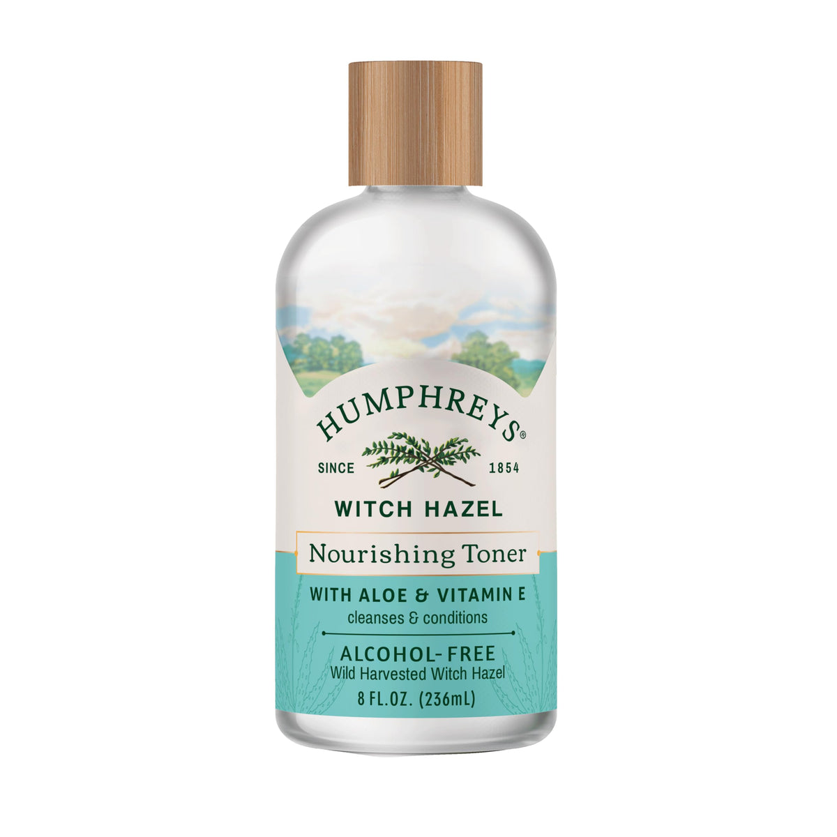 Humphreys tonico nutritivo en botella para equilibrar la piel.