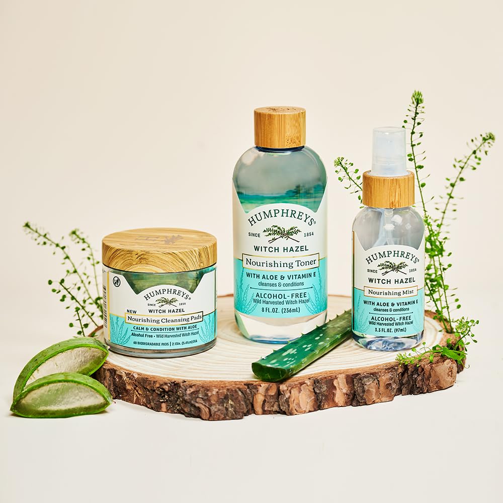 Envase eco de Humphreys tonico que cuida la piel.