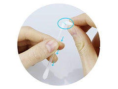 Hunwey disposable swabsticks ideal for nails, makeup, and facial touch-ups.