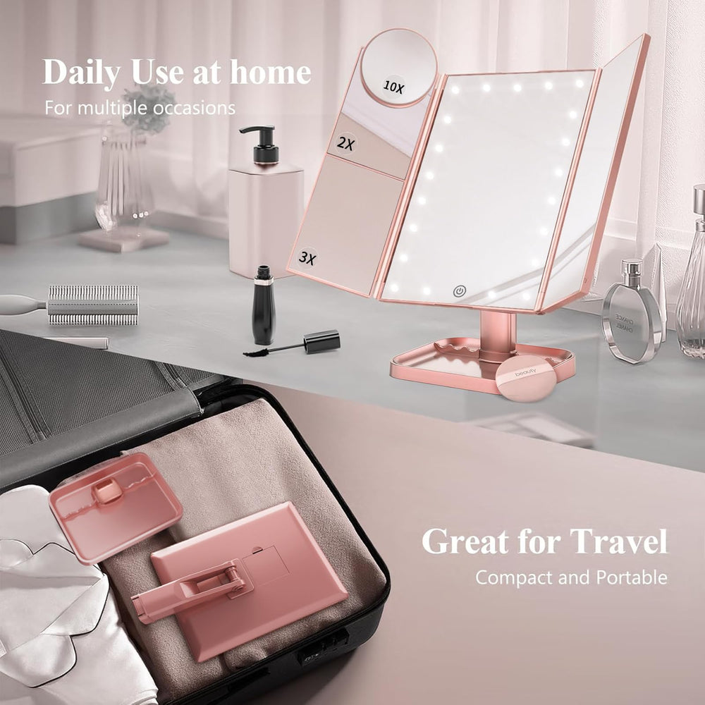 HUONUL stable base keeps the mirror steady during routines.