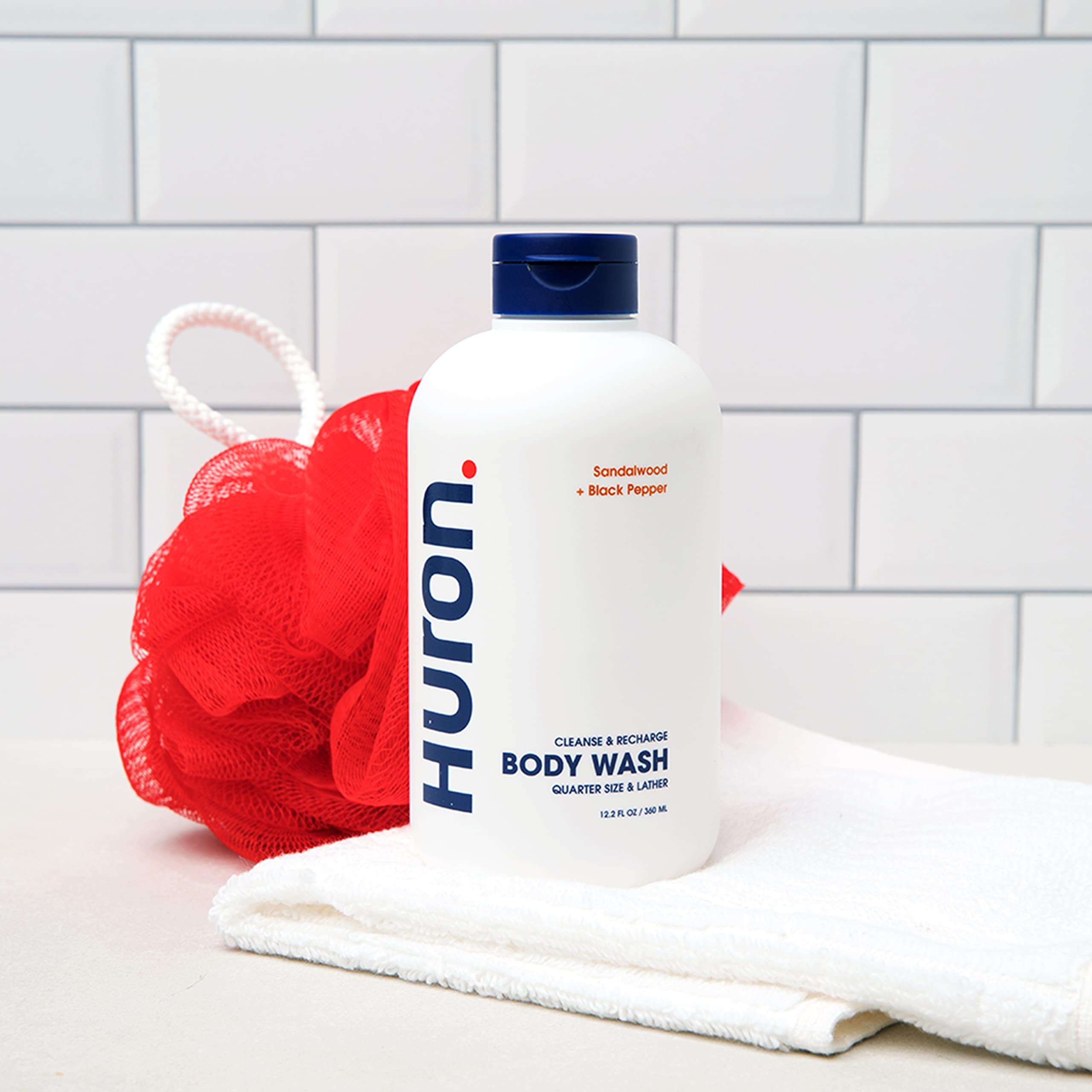 Two-pack of Huron body wash shows long-lasting value and convenience