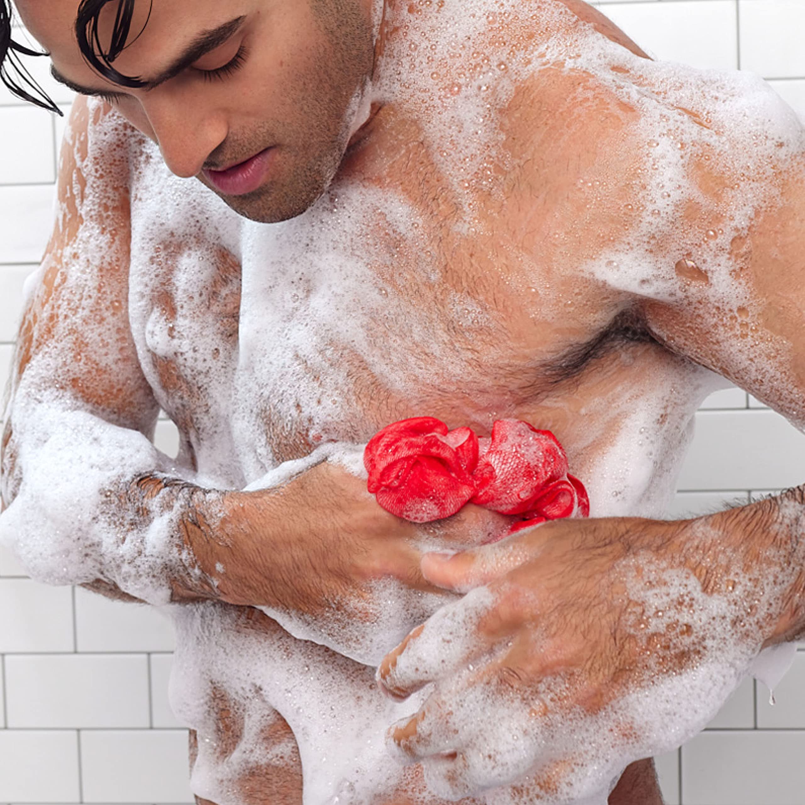 Huron Men’s Body Wash USA-made badge reflects quality ingredients.