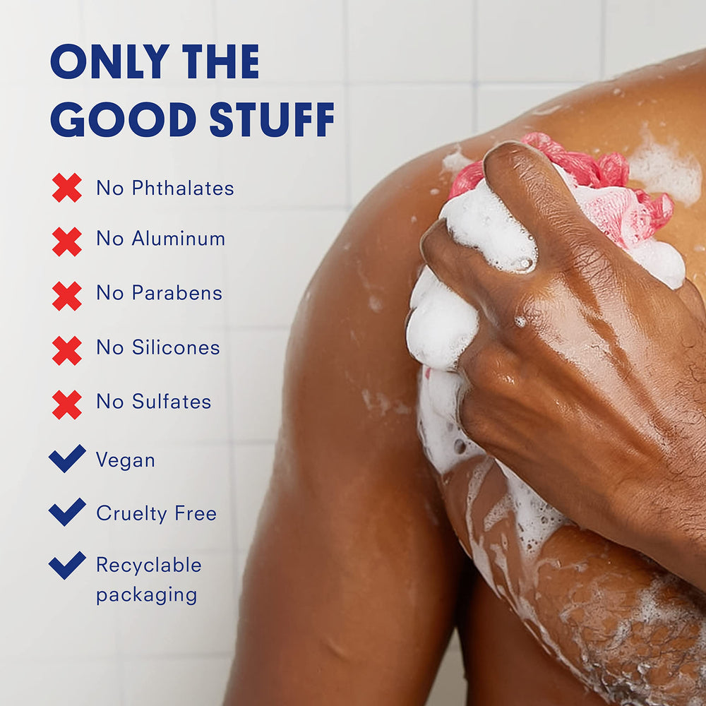 Eco-friendly, recyclable packaging for Huron body wash