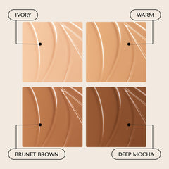 Hush Glow hyaluronic acid emphasis showcases hydrated, comfortable skin finish