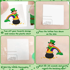 Huskein tattoos use waterproof inks for vivid wear during celebrations.