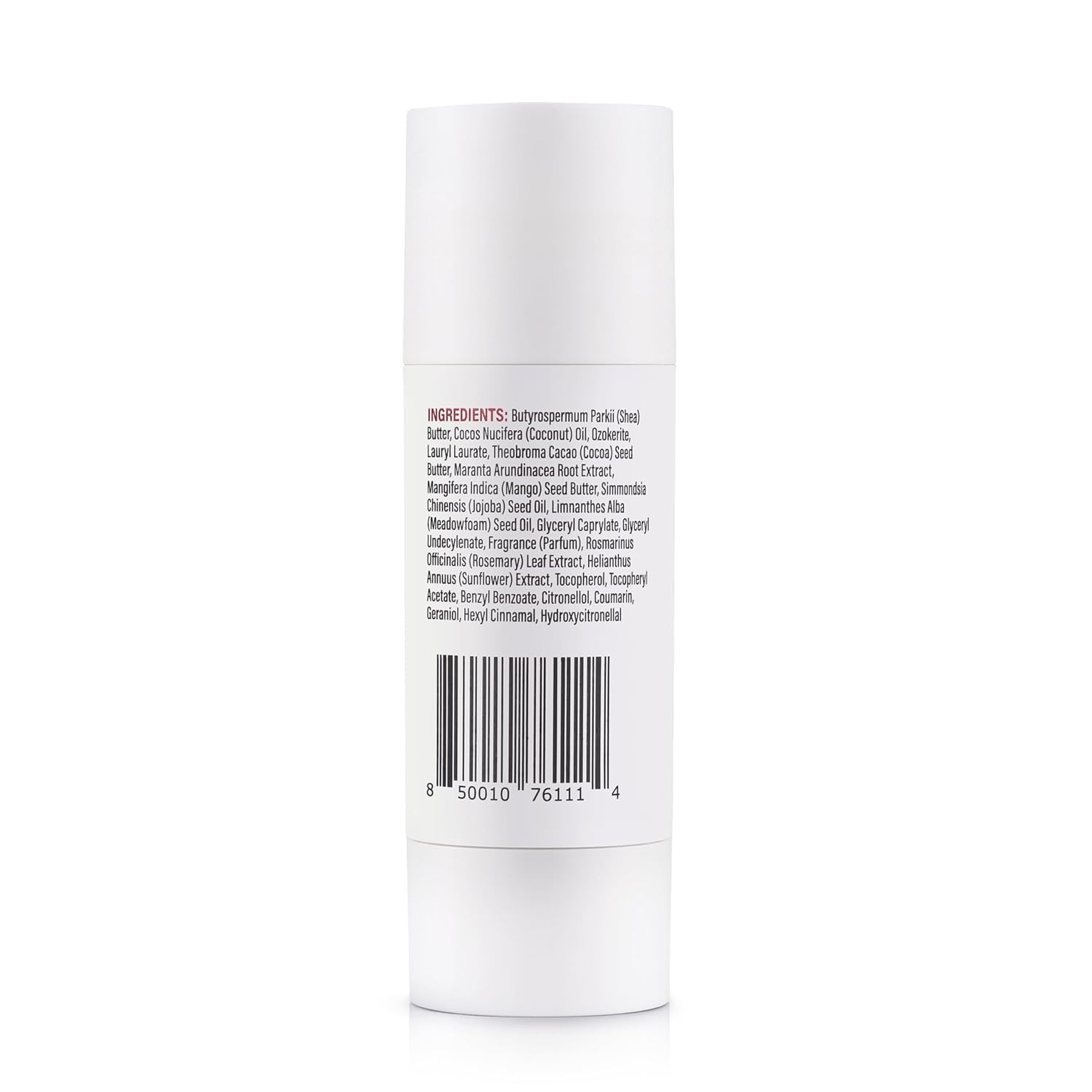Tropical fragrance adds a vacation vibe during application.