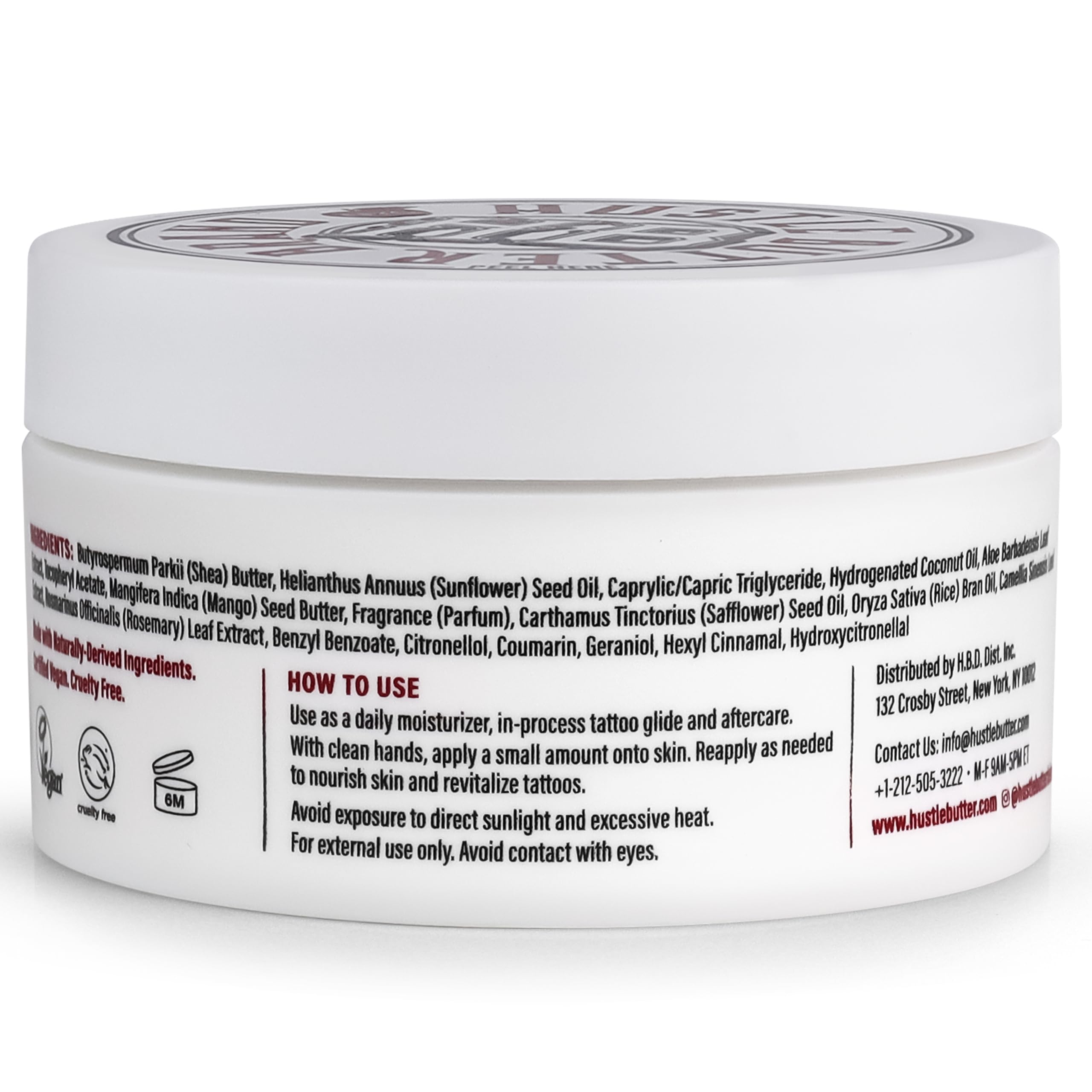 Hustle Butter Deluxe tattoo healing journey depiction for improved comfort
