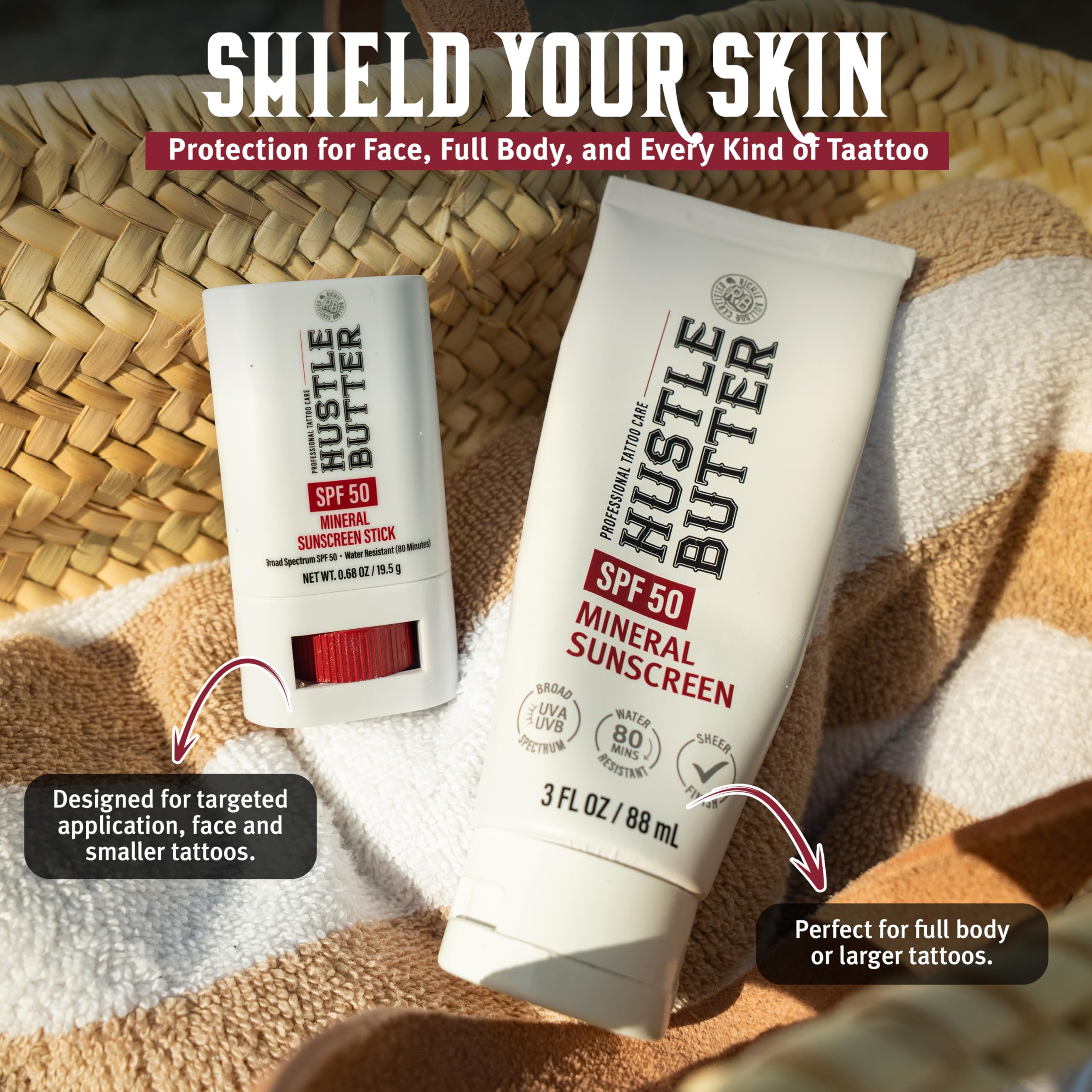 Hustle Butter Deluxe water-resistant protection for outdoor activities