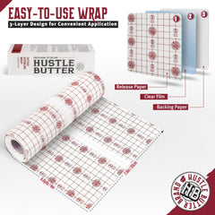 Close-up of breathable latex-free material for comfortable tattoo aftercare