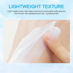 Huxihom Centella sunscreen fast-absorbing texture leaves velvety skin