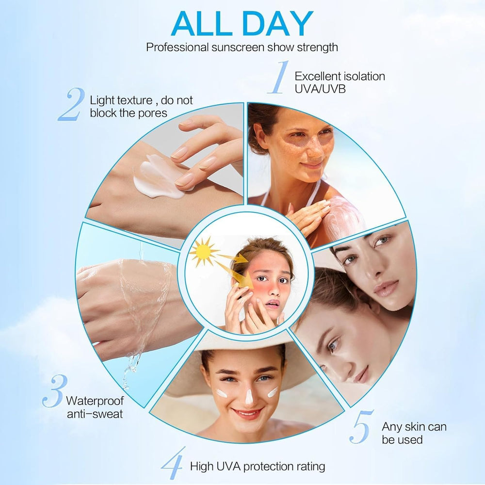 Huxihom Centella sunscreen mild ingredients for gentle use