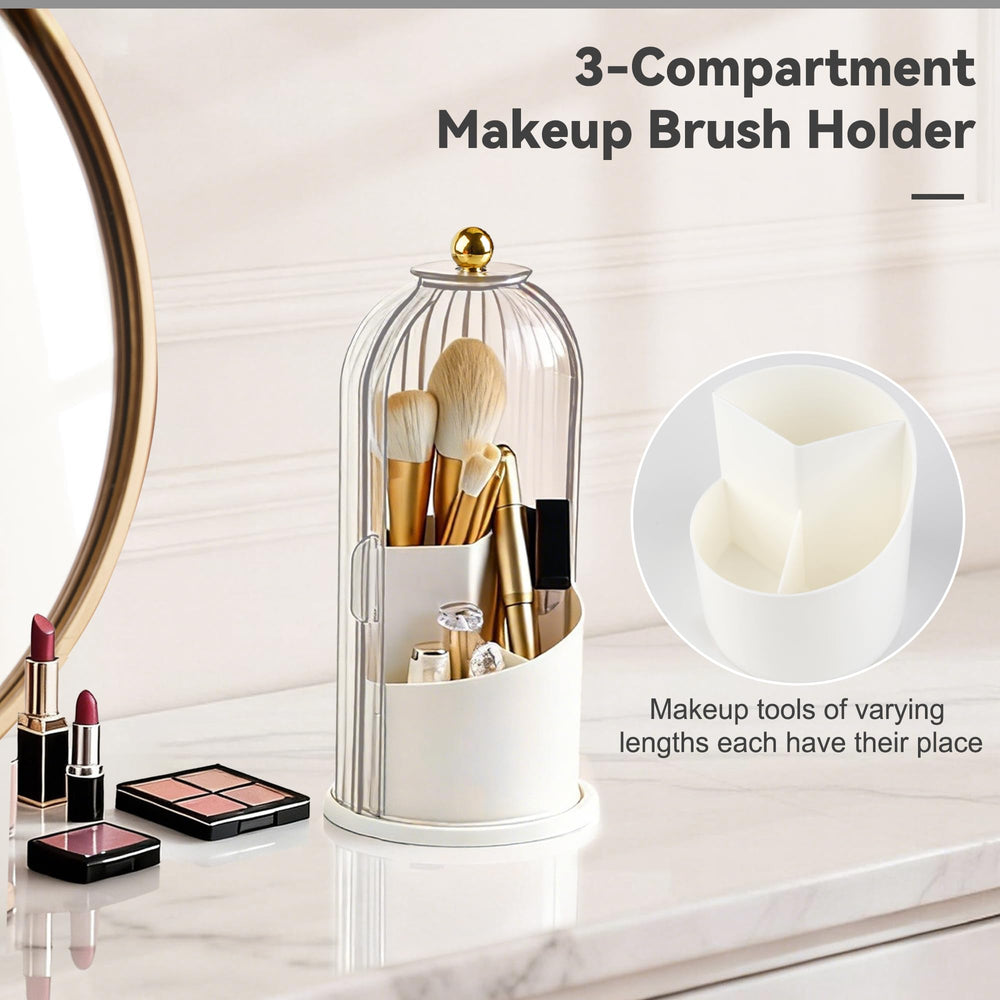 Hvygss waterproof sealed cover protects brushes from water and dust.