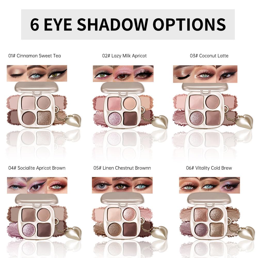 Hxssll champagne rose shimmer swatch adds brightening glow to lids.