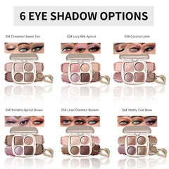 Hxssll champagne rose shimmer swatch adds brightening glow to lids.