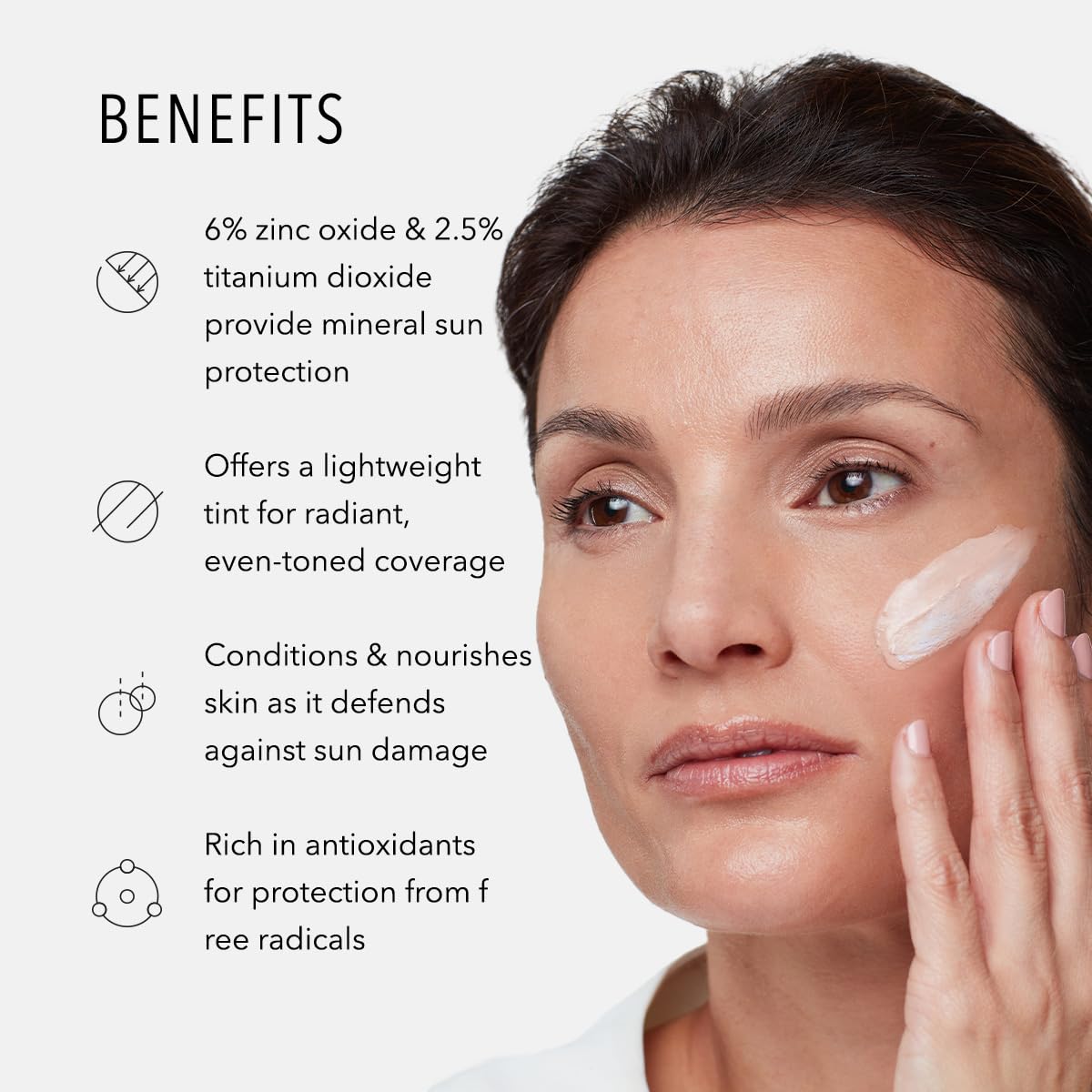 HydroPeptide Solar Defense hyaluronic acid moisture profile highlights hydration potential.