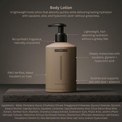 HygieneLab lotion application demonstrates quick absorption without greasiness.