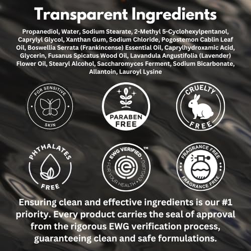 Sandalwood essential oil aroma in HygieneLab deodorant