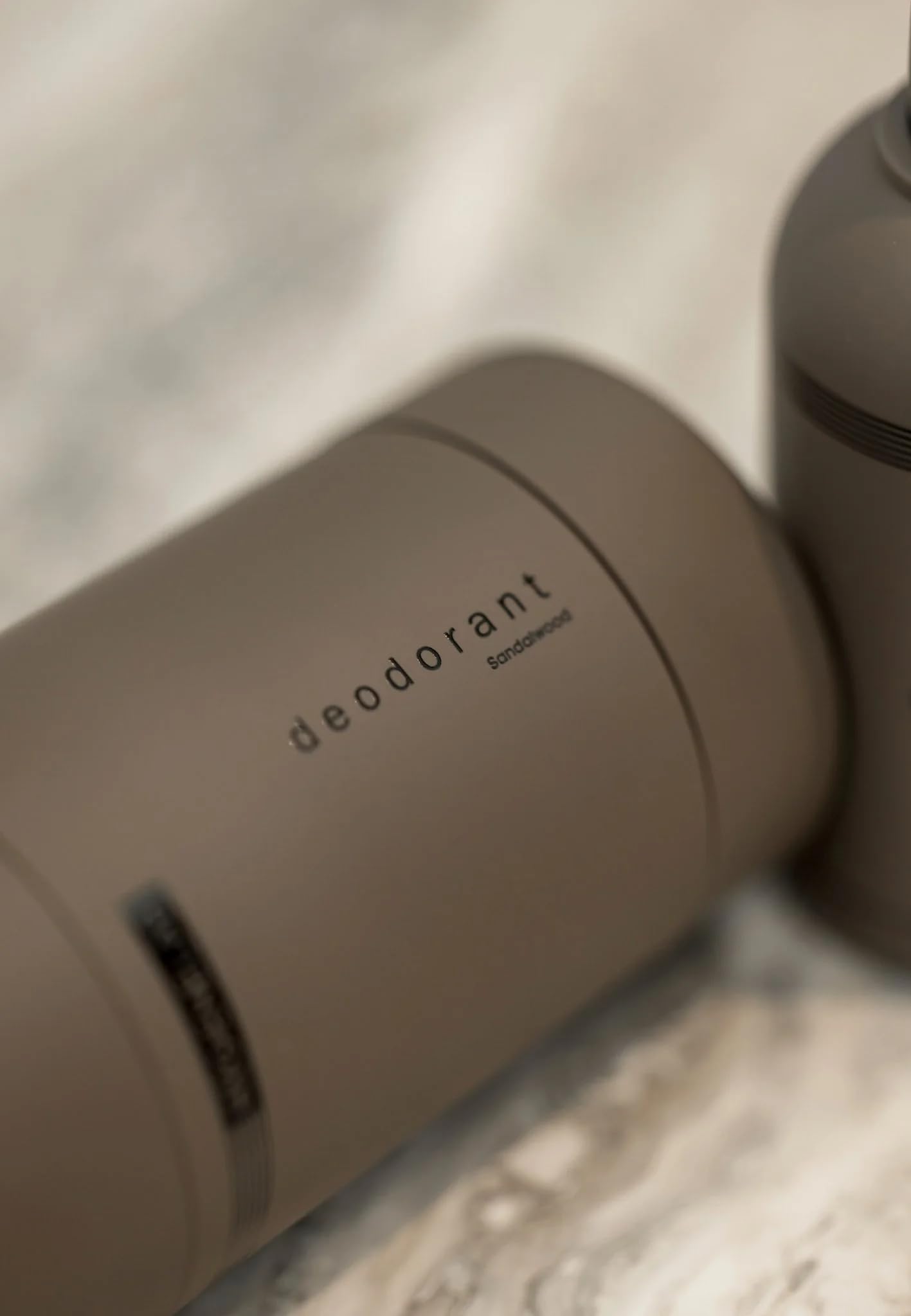 Close-up of sandalwood aroma and natural ingredients