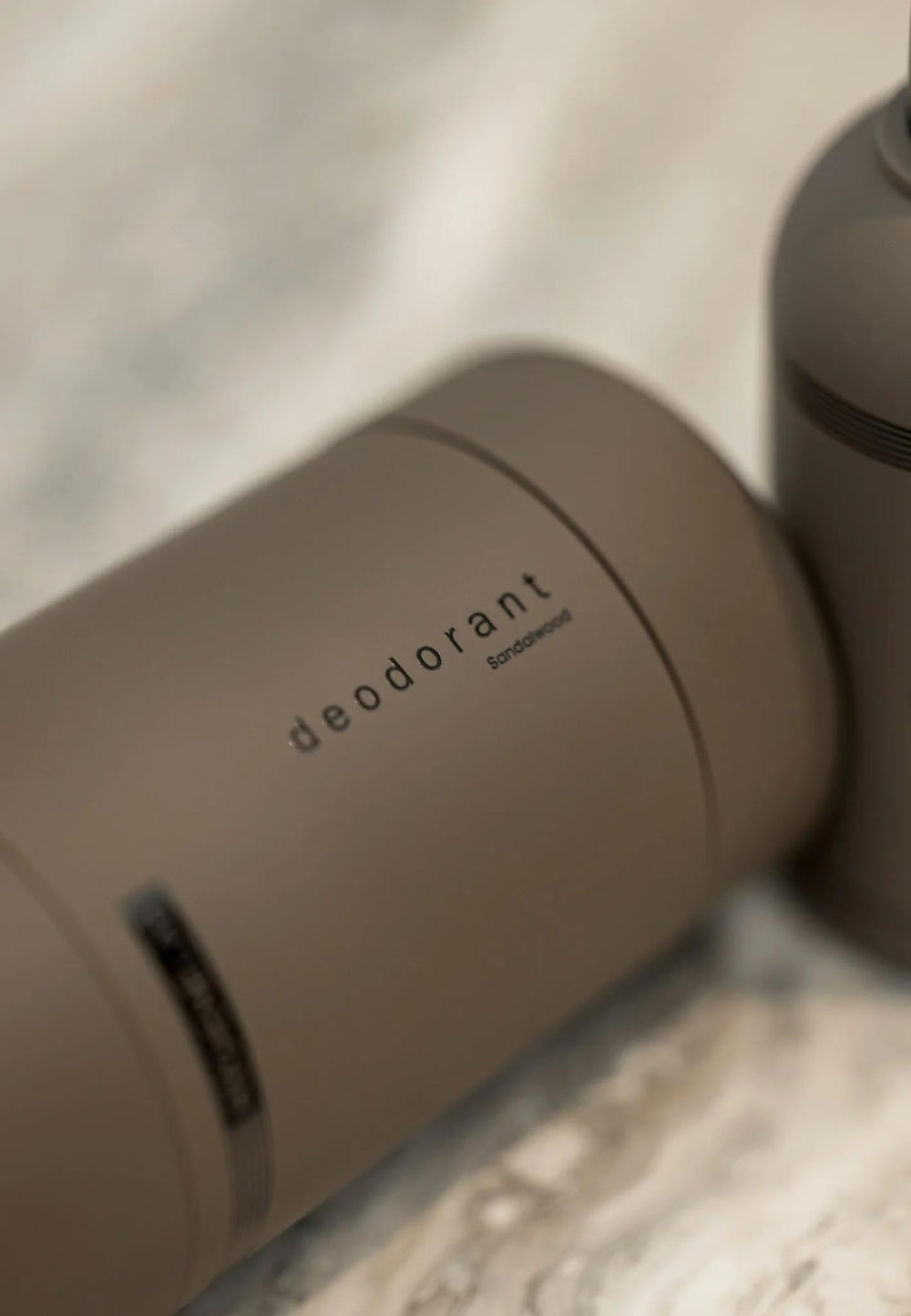 Close-up of sandalwood aroma and natural ingredients