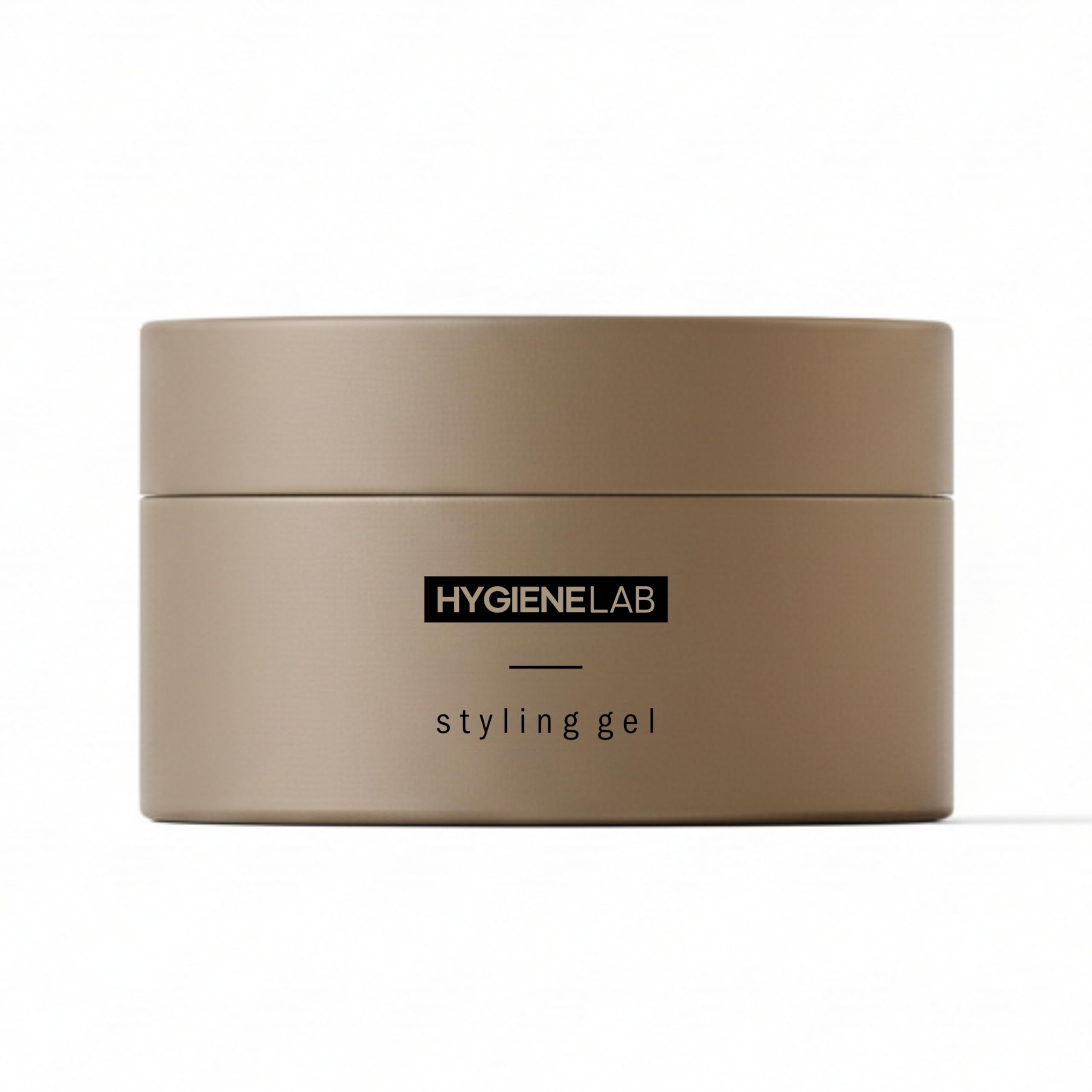 HygieneLab Men's Hair Gel with strong hold for all-day control