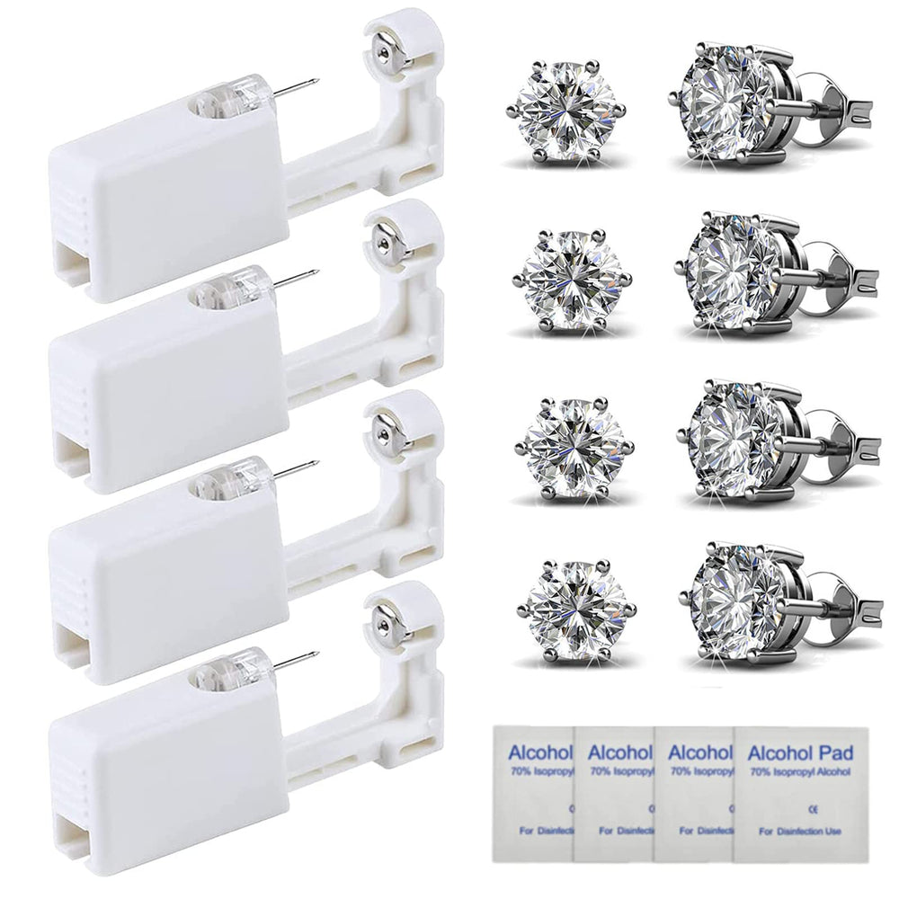 HYJLPAF ear piercing kit 4-pack for easy at-home piercing.