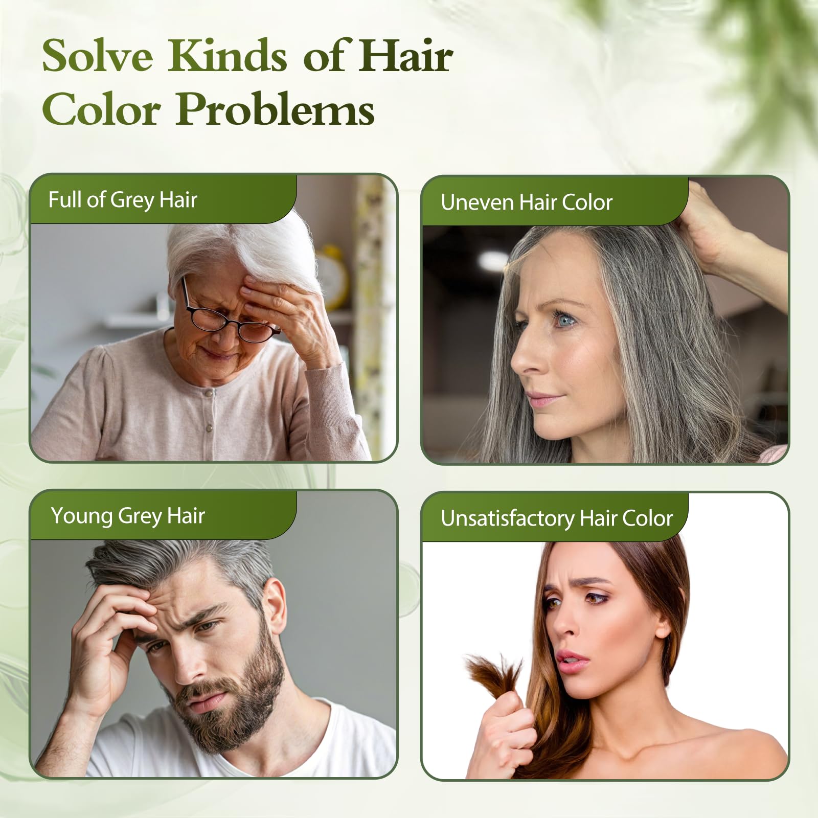 Compatible with all hair types and genders