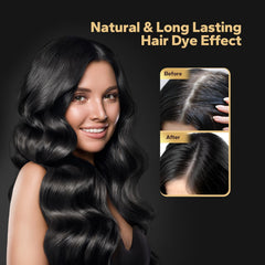 HyperHair manos-aplicacion-tinte ilustra uso sencillo sin herramientas.