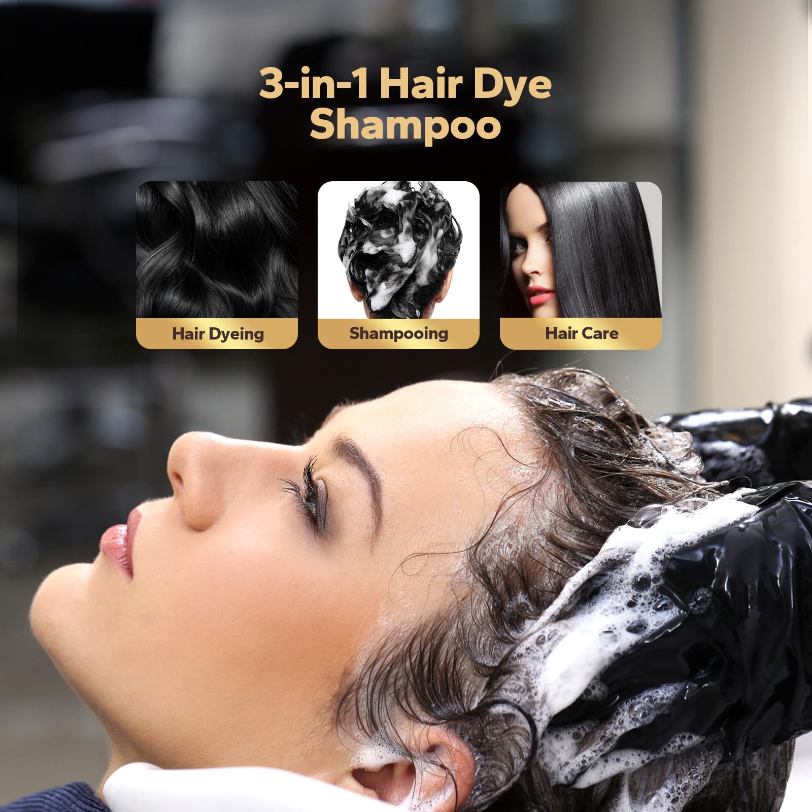 HyperHair shampoo-textura-cremosa muestra consistencia suave para teñido fácil.