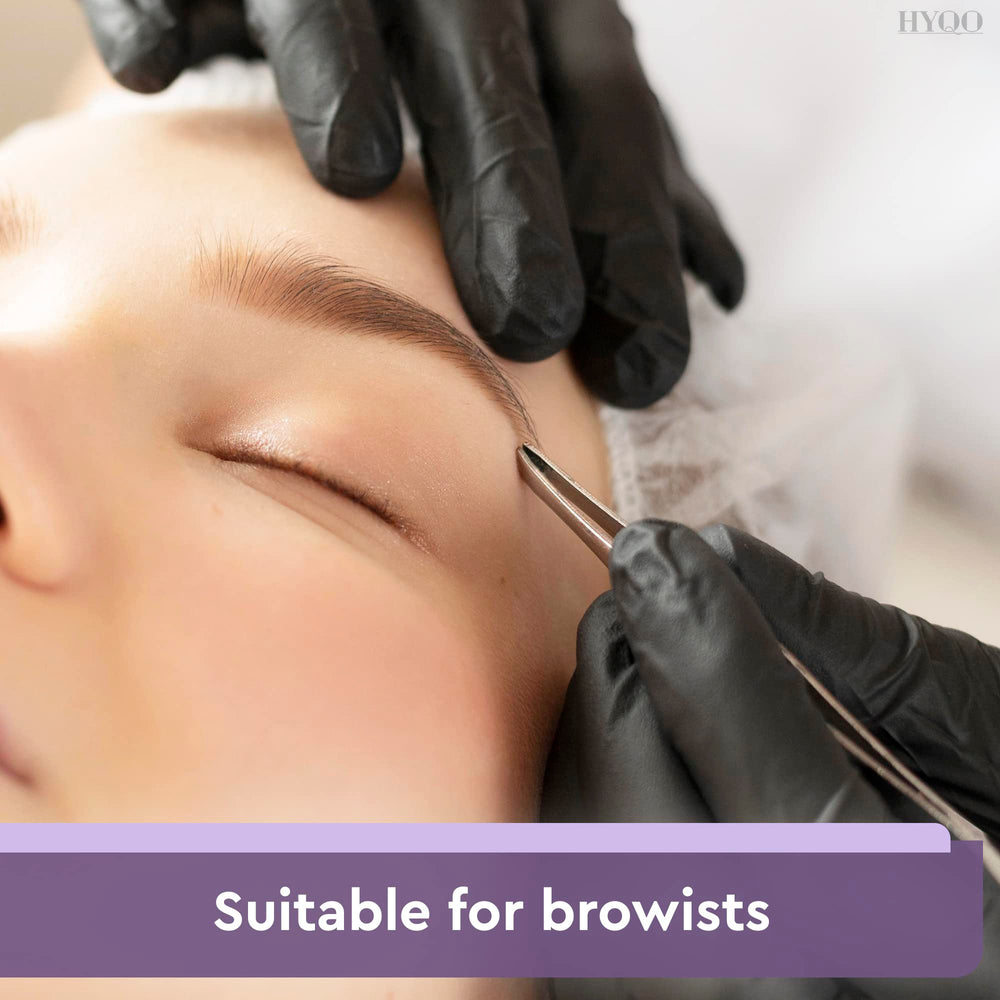 HYQO ingrown hair-focused tweezers help target stubborn skin hairs.