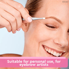 HYQO slanted tips stainless steel tweezers for precise control