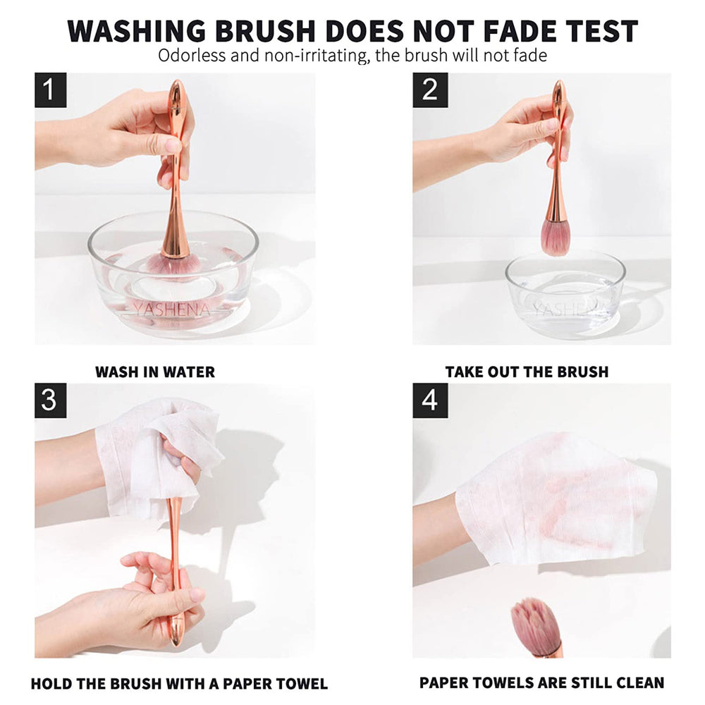 HYWWPFLAY cleaning demo showing glitter and gel brushes in action
