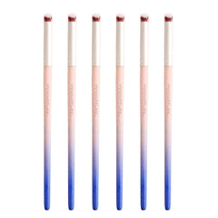 HYWWPFLAY ombre nail brush with wooden handle for smooth gradient application