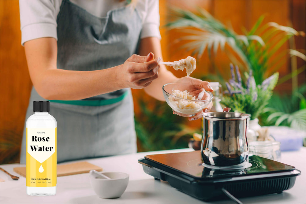 Hznxolrc Rose Hidrosol baño relajante, mejora la experiencia de spa en casa.