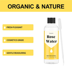 Hznxolrc Rose Hidrosol niebla facial, frescura y calma al instante.