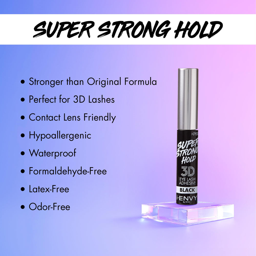 iENVY precision brush applicator enables clean, precise lash application.