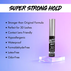 iENVY precision brush applicator enables clean, precise lash application.