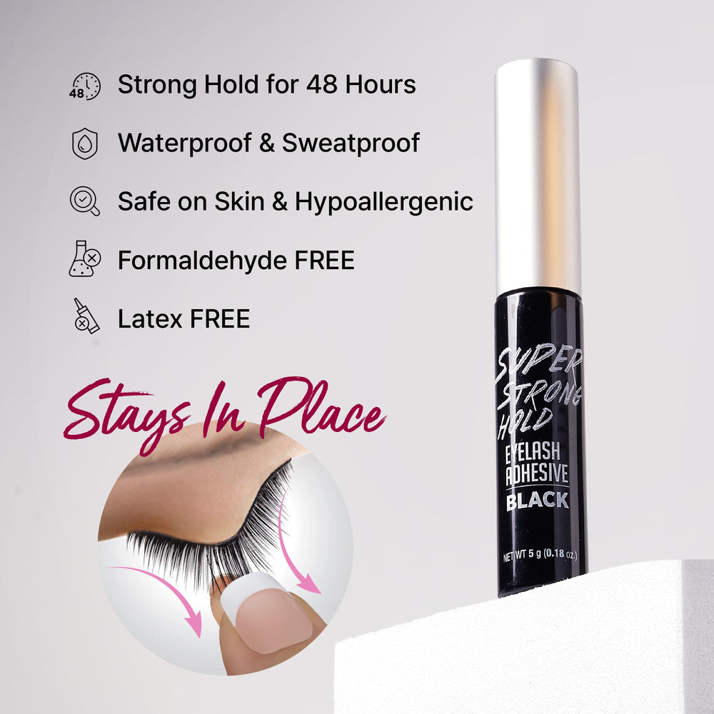 iENVY lash adhesive brush applicator enables precise thin glue line