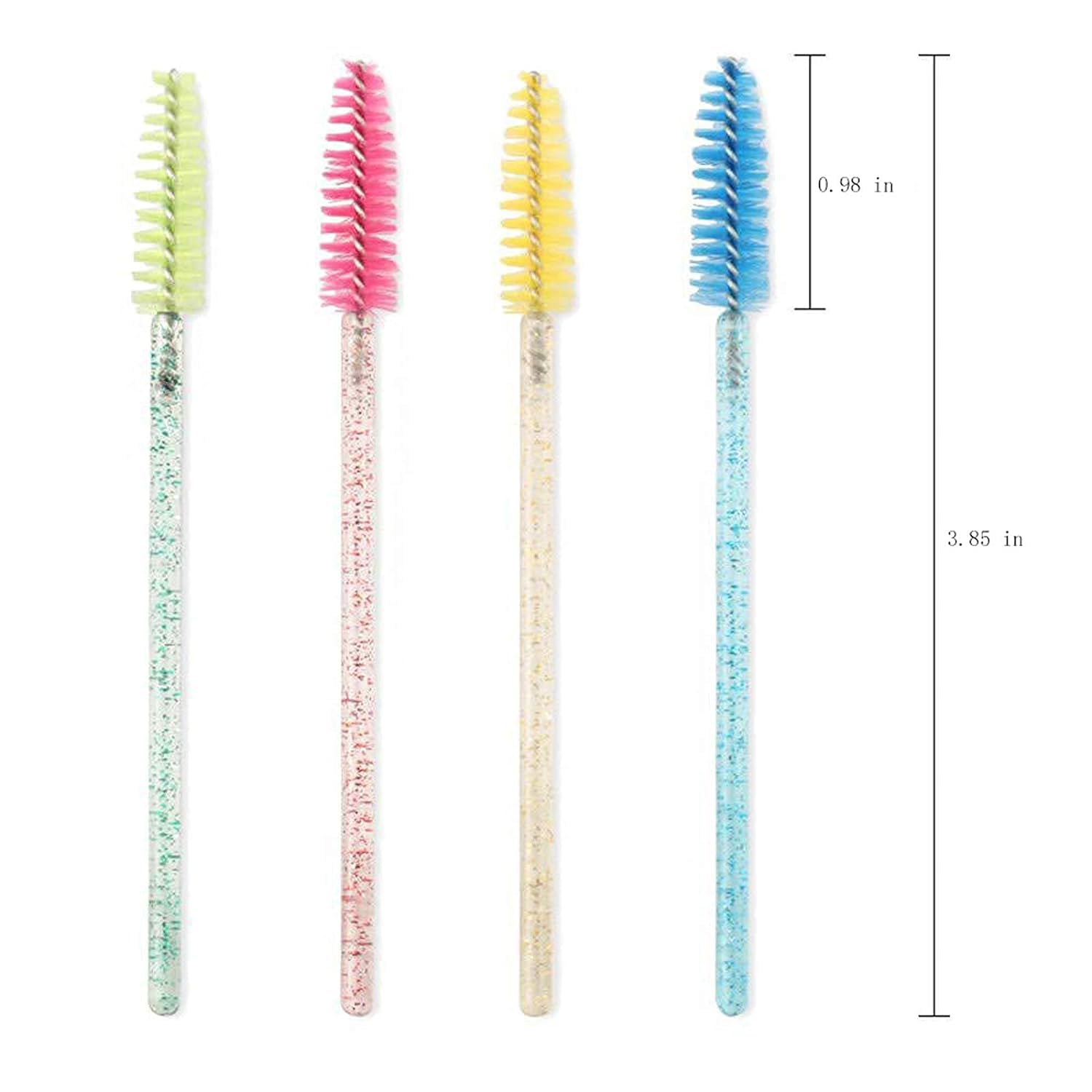 i-laesh crystal pink fine-bristle applicator for applying conditioner or oil with control.