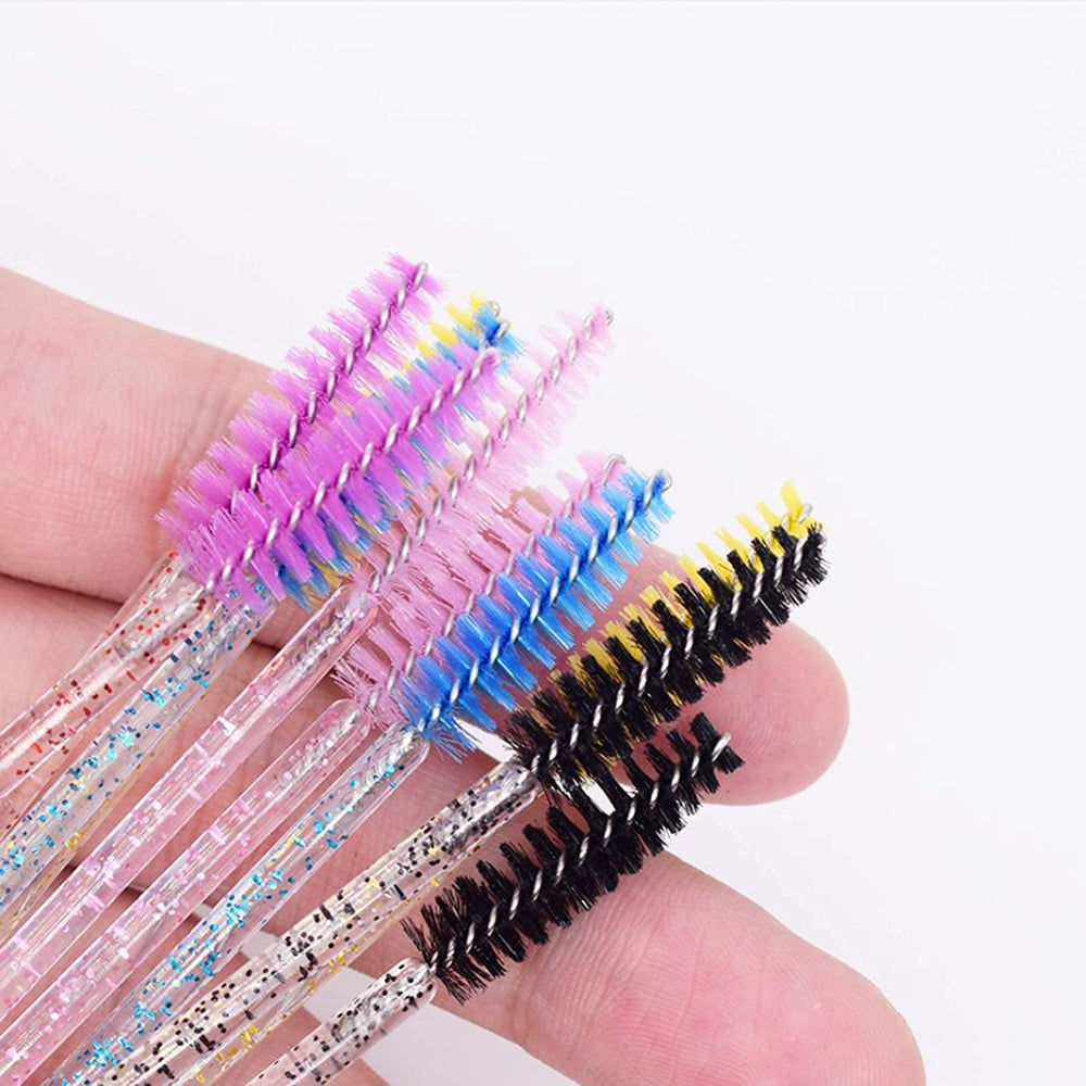 i-laesh crystal pink kit for quick lash and brow grooming.