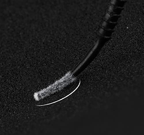 i-Laesh micro brushes head close-up showing lint-free design for clean, efficient work.