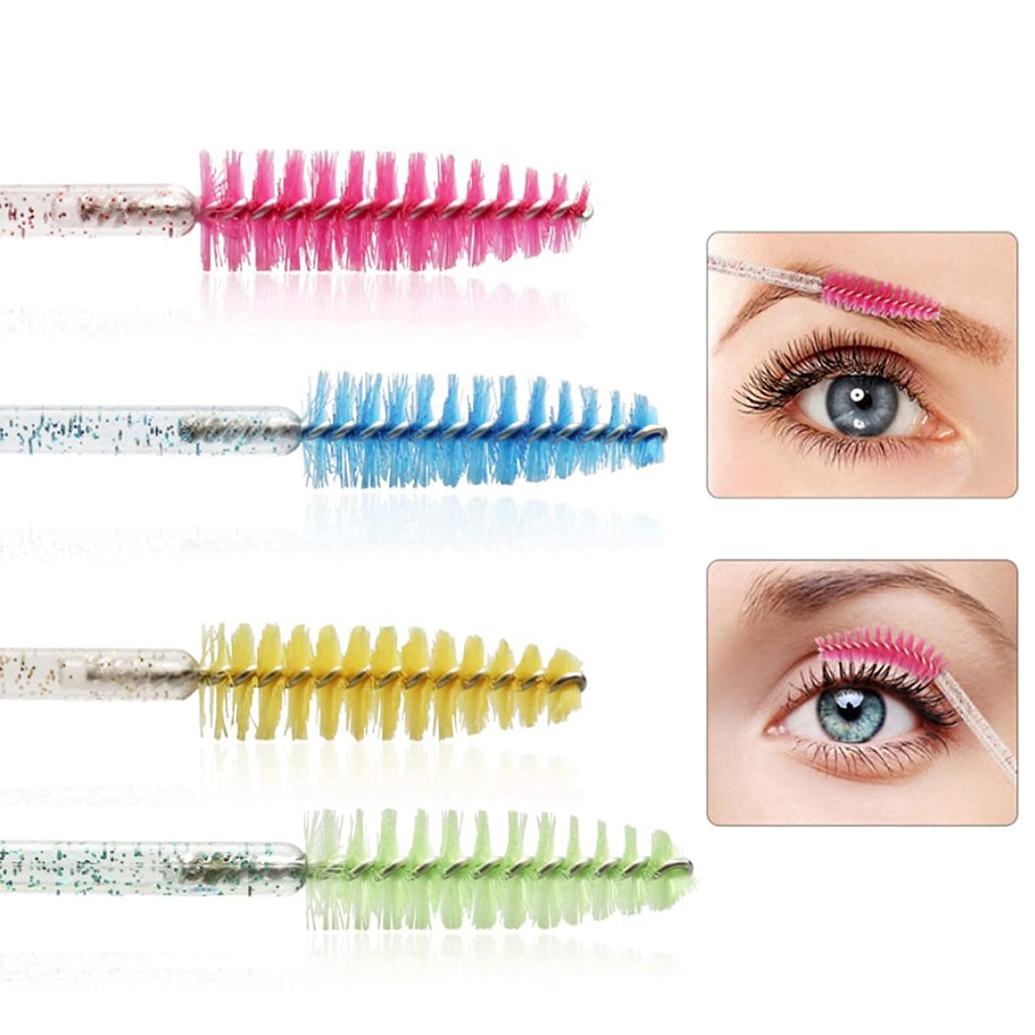 i-Laesh travel-friendly mascara wands case fits in your makeup bag.