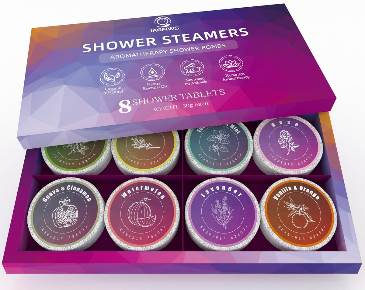 IAGFIWS eucalyptus and mint shower steamer for refreshing aroma and relaxation