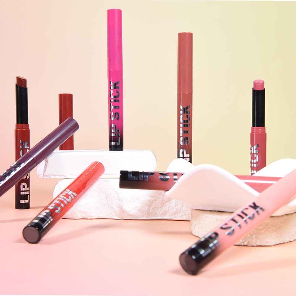IATMOMOD lipstick vegan cruelty-free badge signals ethical beauty choice.