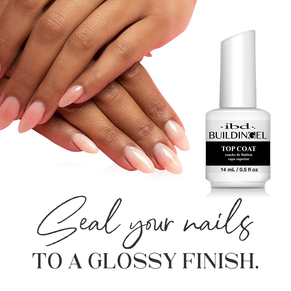 IBD gel duro para uñas, acabado UV/LED brillante y duradero