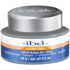 IBD Hard Gel Clear Extensions: smooth builder for flawless extensions with easy application.