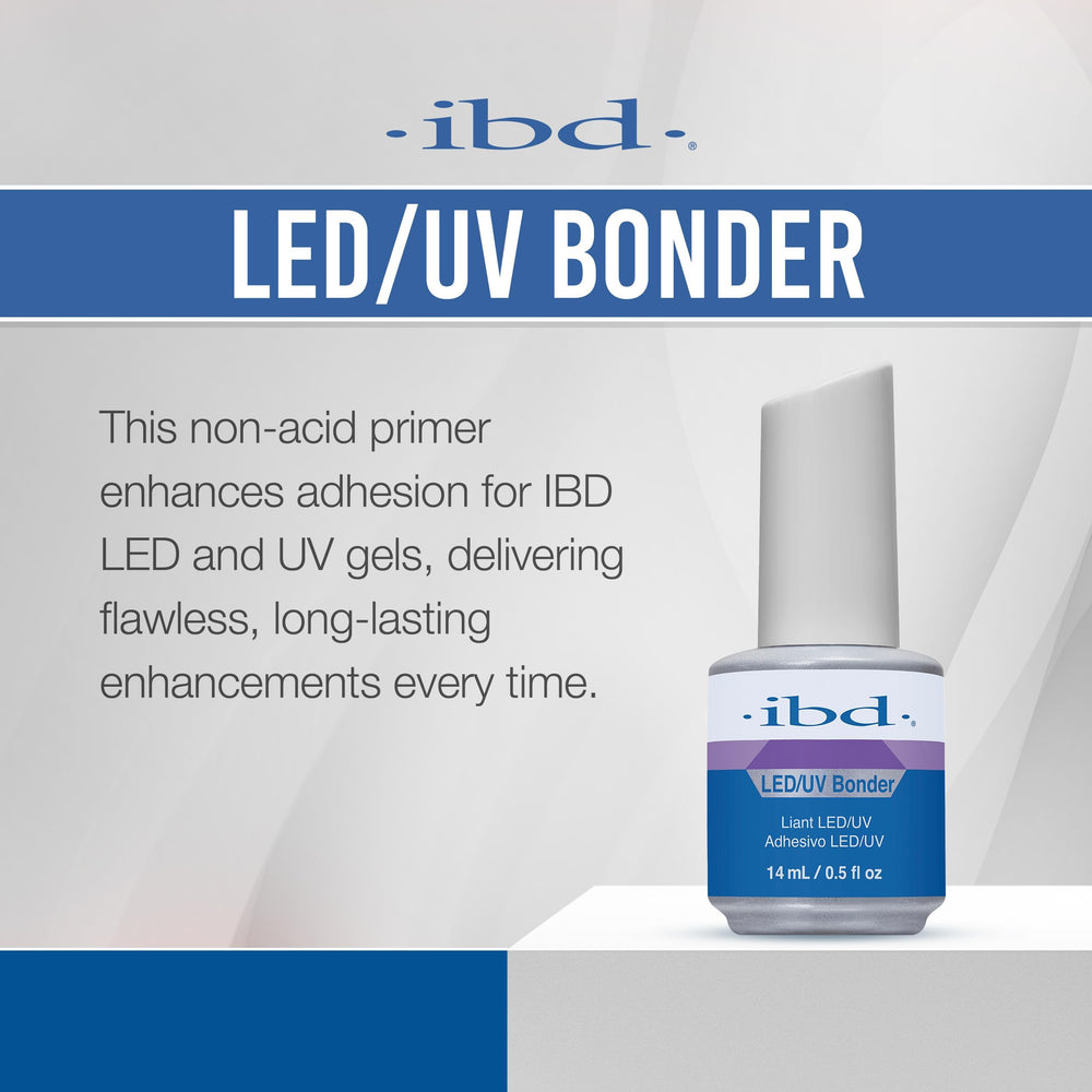 IBD LED/UV bonder cures quickly on nails