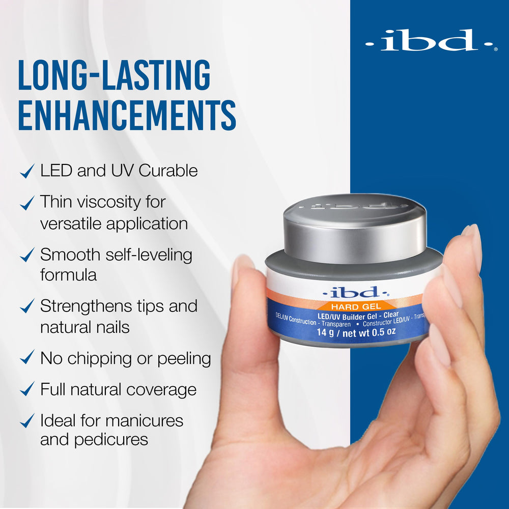 IBD Opaque Coverage Gel Swatch: rich shade with strong color payoff.