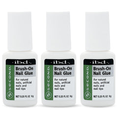 IBD pegamento de uñas con pincel, cinco segundos de secado para uñas postizas